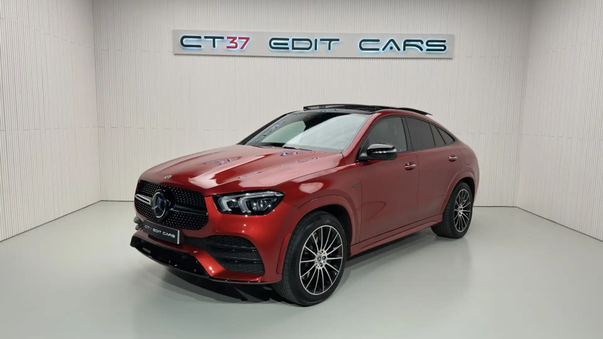 Mercedes-Benz GLE 350 Coupé 350de 4Matic Aut. Rojo - 1