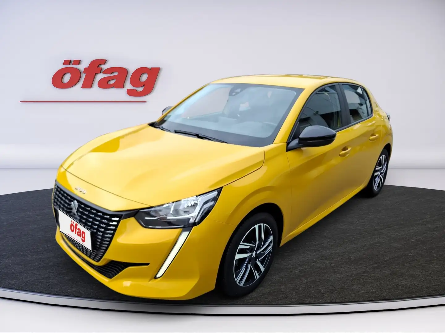 Peugeot 208 1.2 PureTech 100 Active Pack PDC+SoundSys Gelb - 2