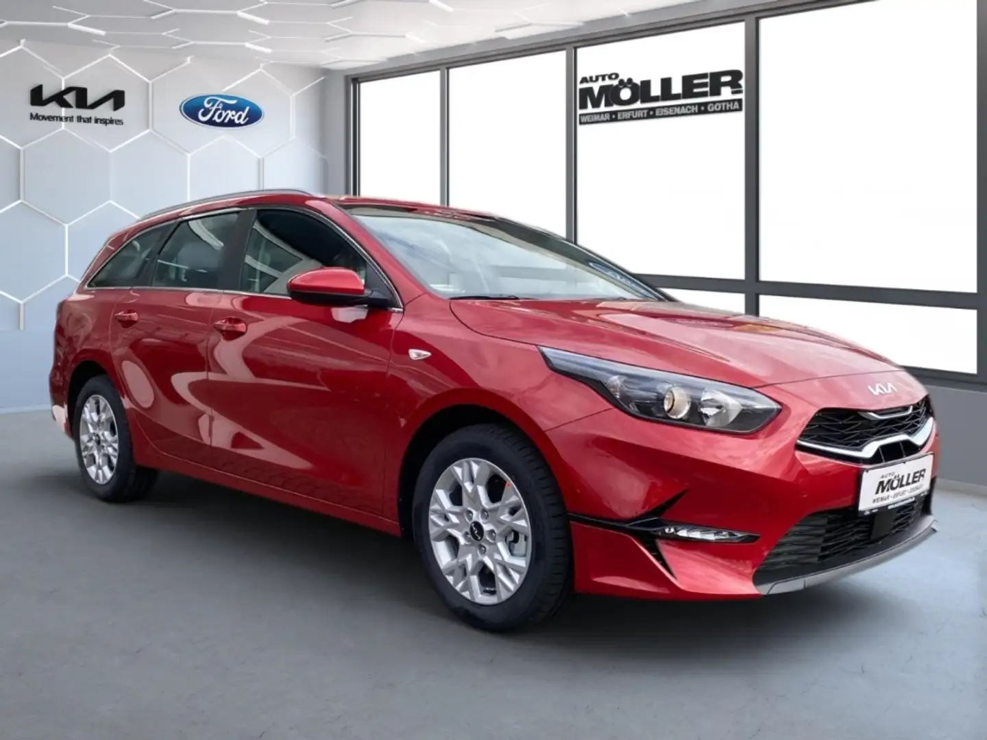 Kia Ceed SW / cee'd SW Vision 1.6D DCT Komfort+ Navi ACC Kamera Klima Red - 2