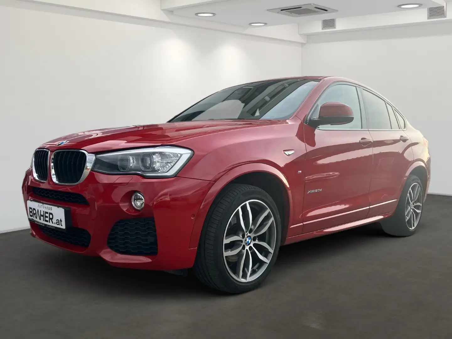 BMW X4 xDrive 20d Ambi AUT Rot - 2