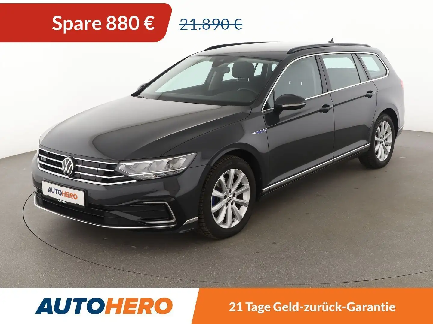 Volkswagen Passat 1.4 GTE Aut.*NAVI*ACC*CAM* Gris - 1