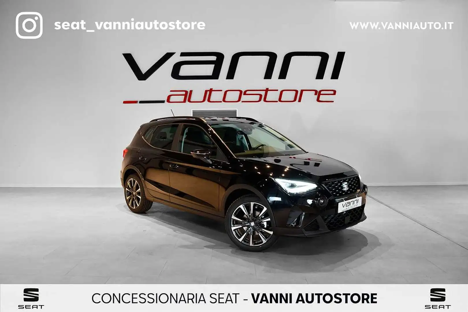 SEAT Arona 1.0 EcoTSI Black Edition - TAN 1,95% entro 06/2025 Nero - 1