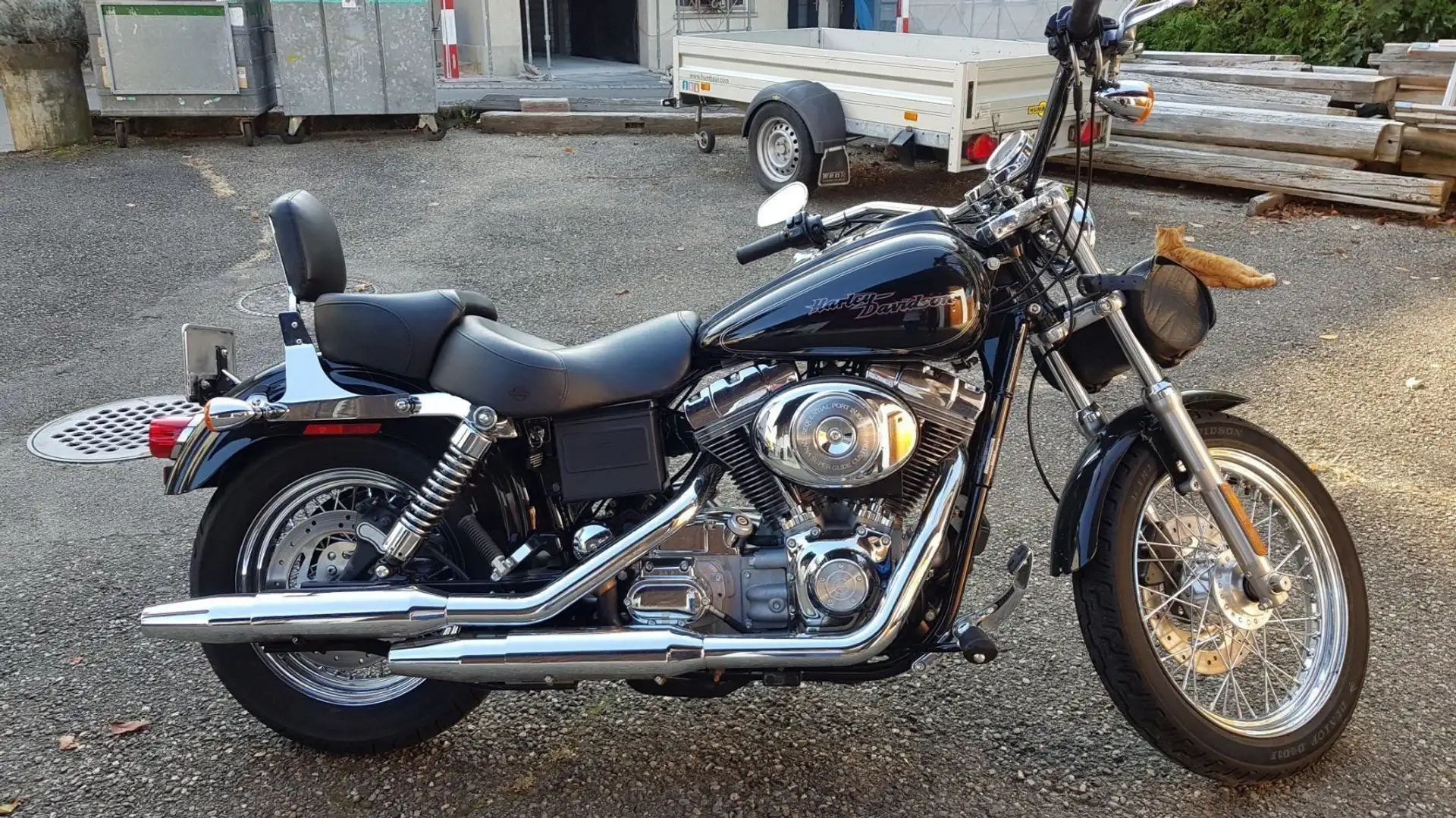 Harley-Davidson Dyna Super Glide Чорний - 1