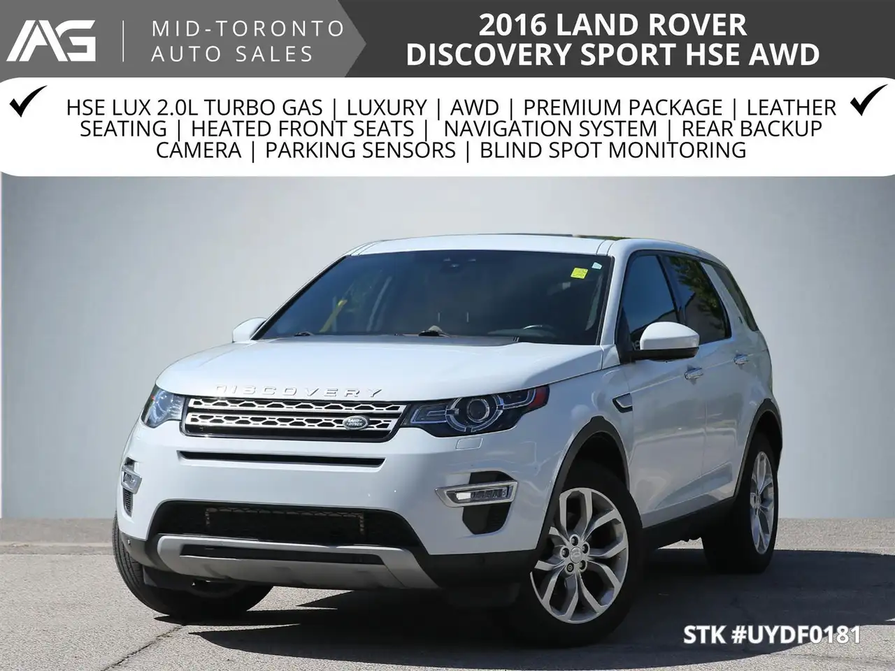 2016 Land Rover Discovery Sport