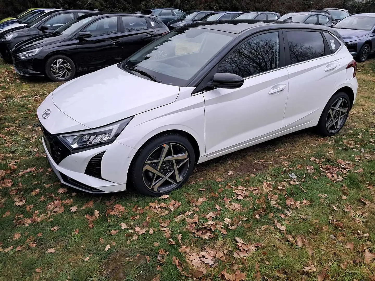 Hyundai i20 1.0 T-GDI DCT Prime LED/NAVI/R.Kamera/17'Alu uvm Weiß - 1