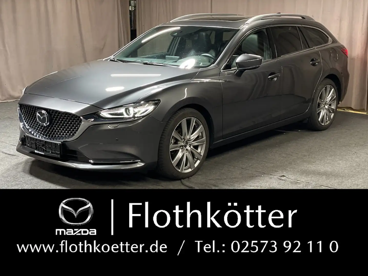Mazda 6 194PS TAKUMI*LEDER*MATRIX-LED*BOSE* Grigio - 1