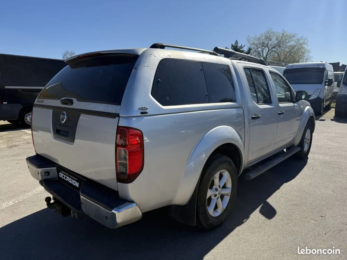 Nissan Navara D40 2.5 DCI 174cv Boite Auto Cuir-GPS-Toit ouvrant Gri - 2