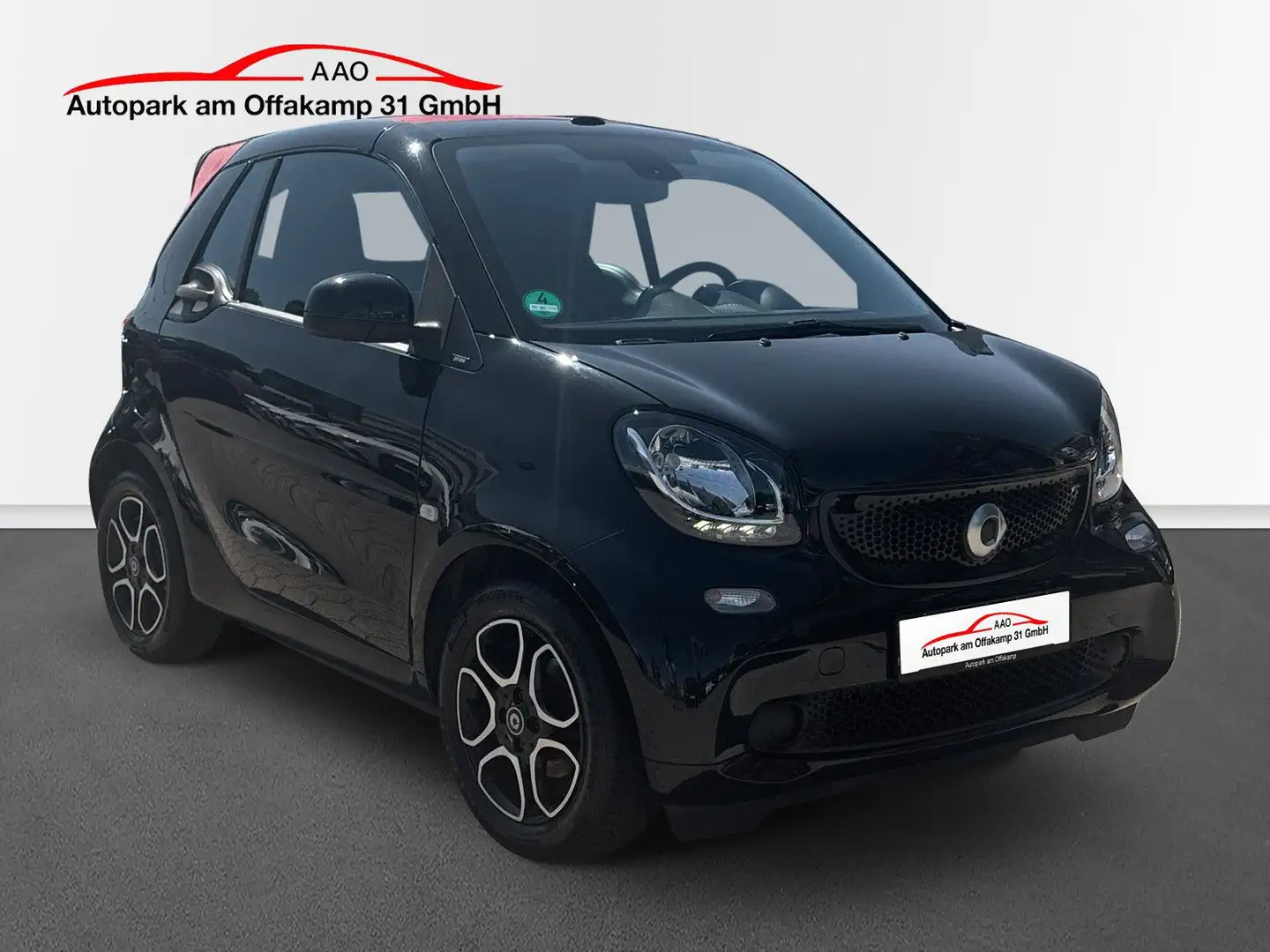 smart forTwo cabrio Prime*Bluetooth*Sitzheizung*Tempo Schwarz - 1