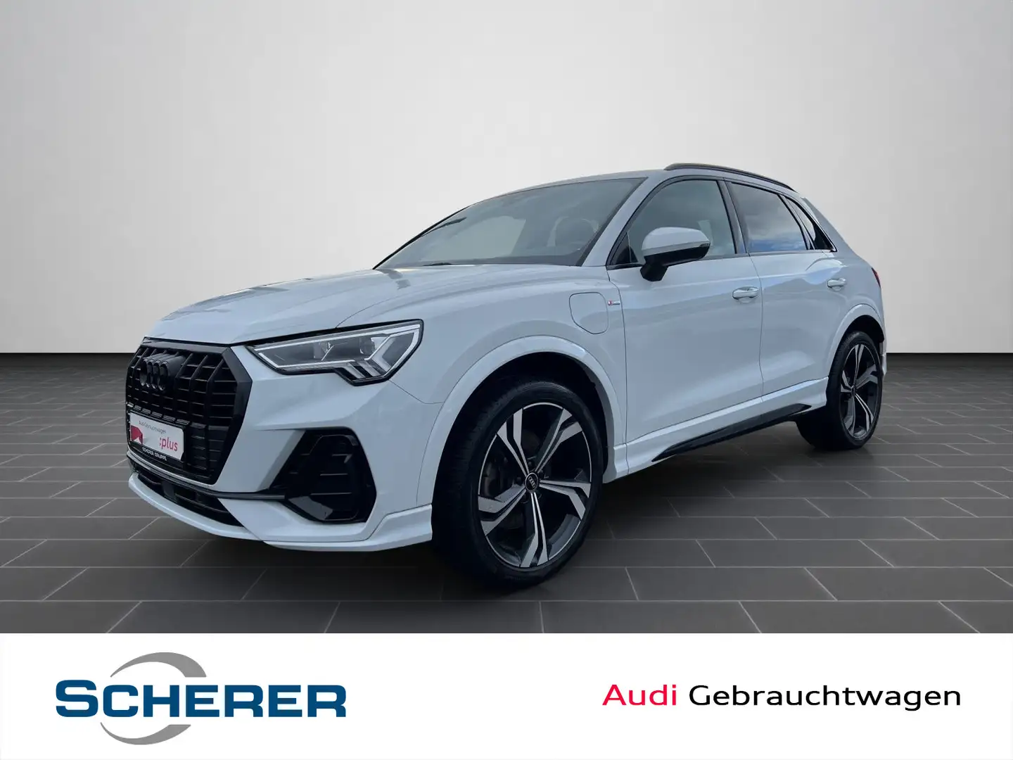 Audi Q3 S line 45 TFSI e S tronic NAVI KAM SHZ u.v.m. Weiß - 1