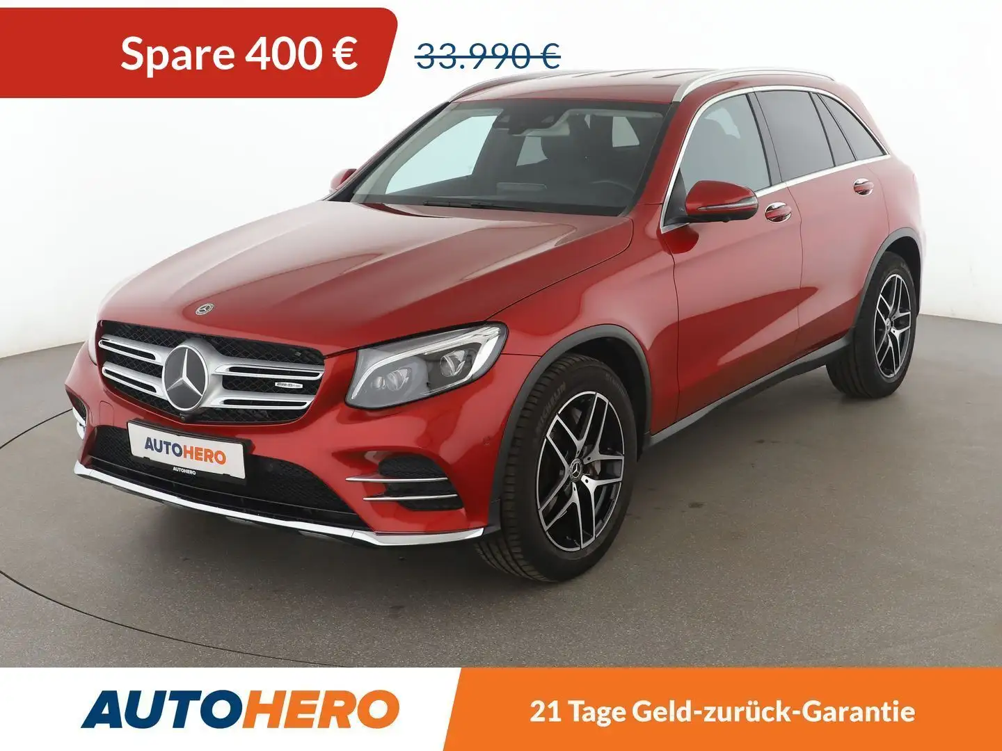 Mercedes-Benz GLC 250 GLC 250 4Matic AMG Line Aut. *LED*360°*MEMORY* Червоний - 1