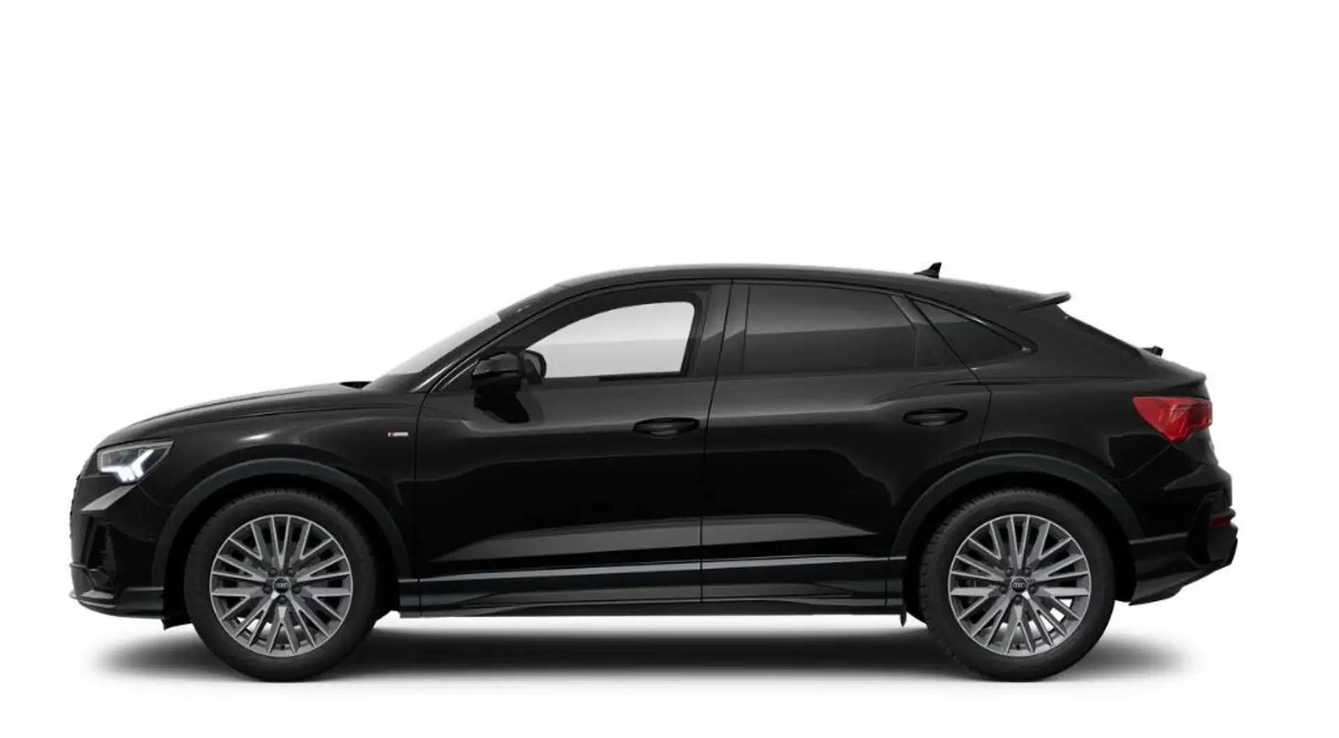 Audi Q3 Sportback 35 TFSI 150pk s-tronic S Edition Competi Zwart - 2