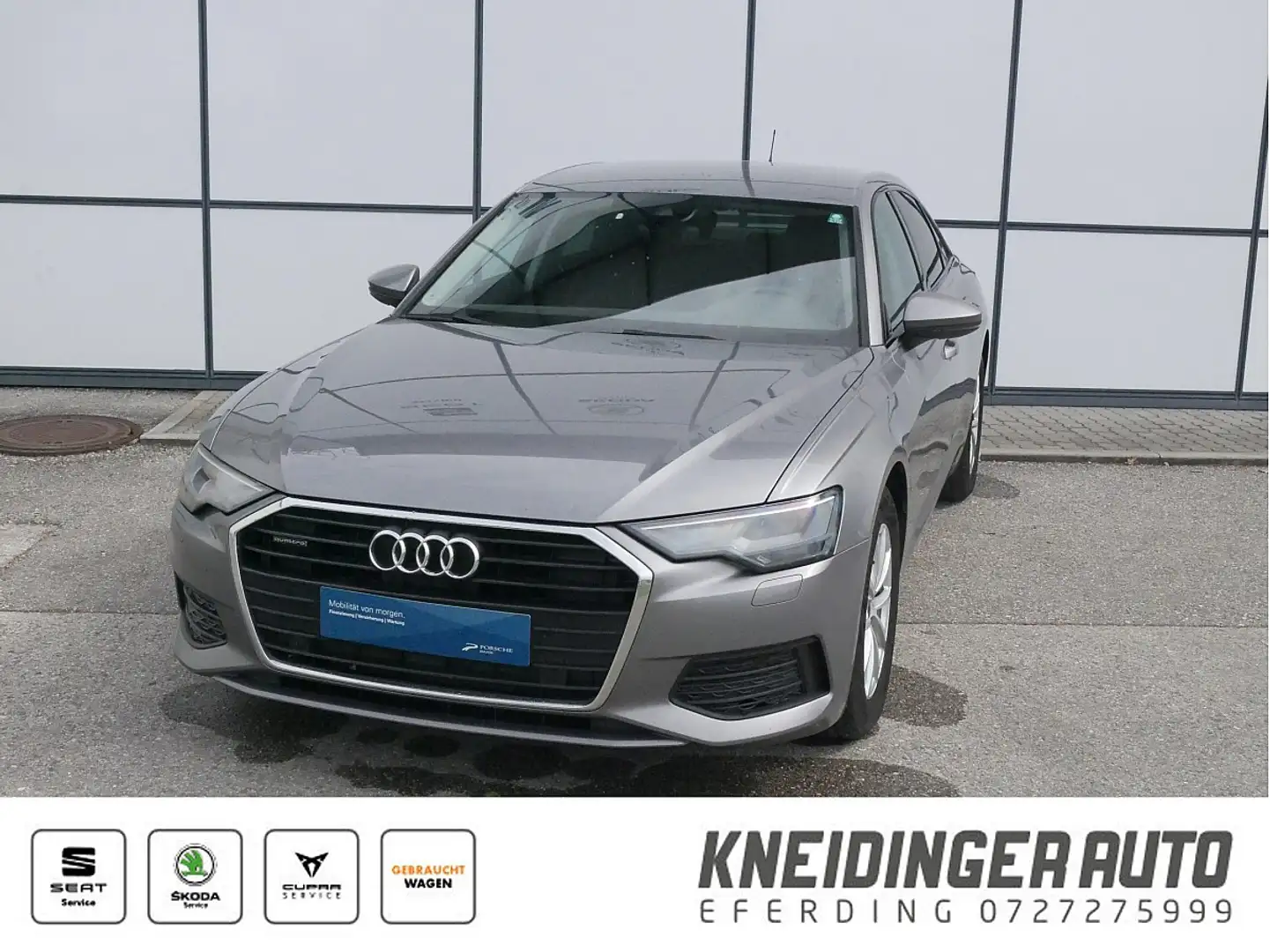 Audi A6 45 TDI quattro S-tronic, RÜFA, ACC, NAVI, CarPl... Grau - 1