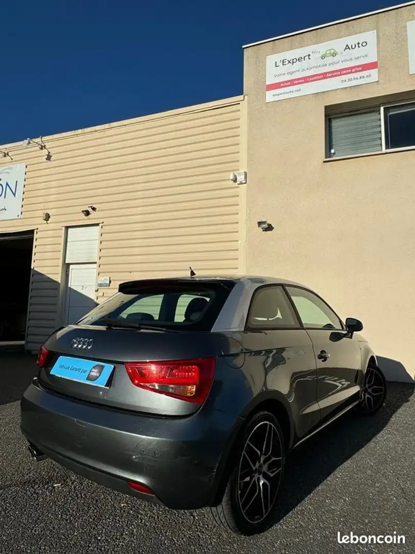 Audi A1 1.4 TFSi 122 ch S-Line-Garantie 12 mois inclus-À s Gri - 2