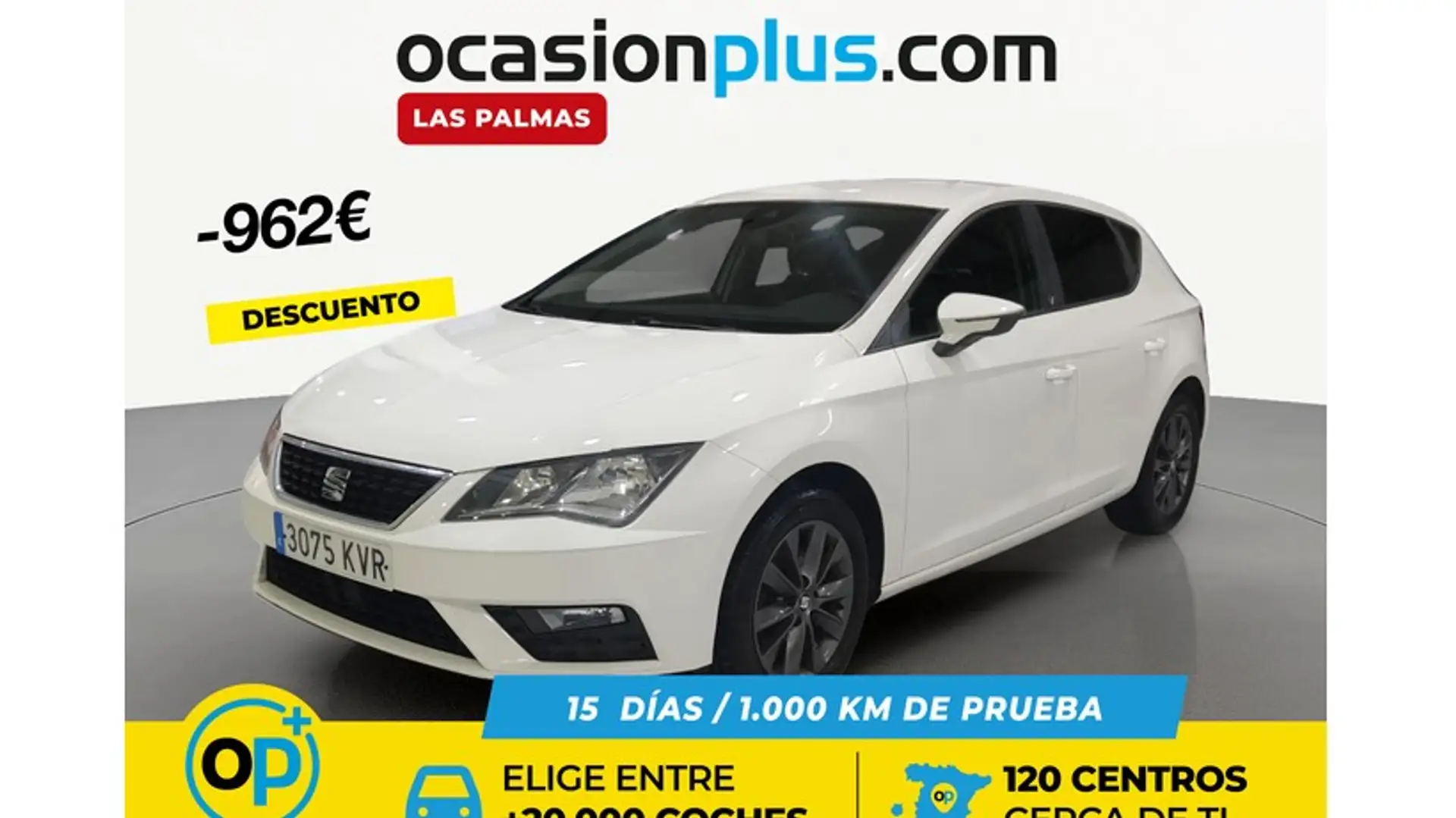 SEAT Leon 1.5 EcoTSI S&S Style 130 Blanc - 1
