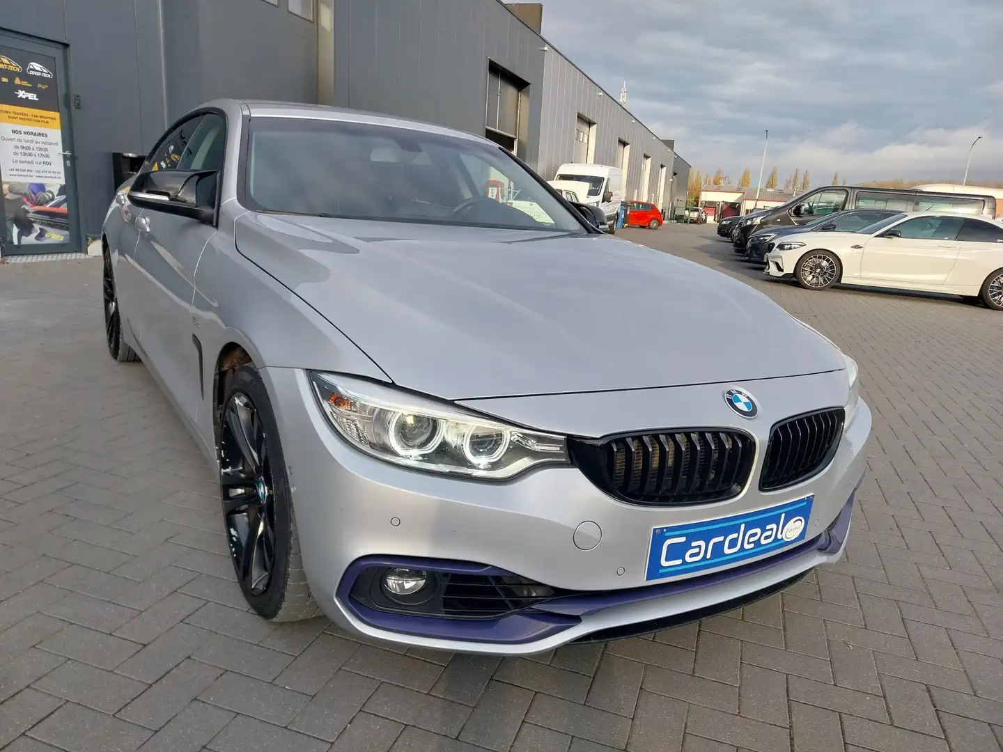BMW 418 Gran Coupé /CLIM/ATTACHE-REMORQUE/BLUETOOTH/ Gris - 1