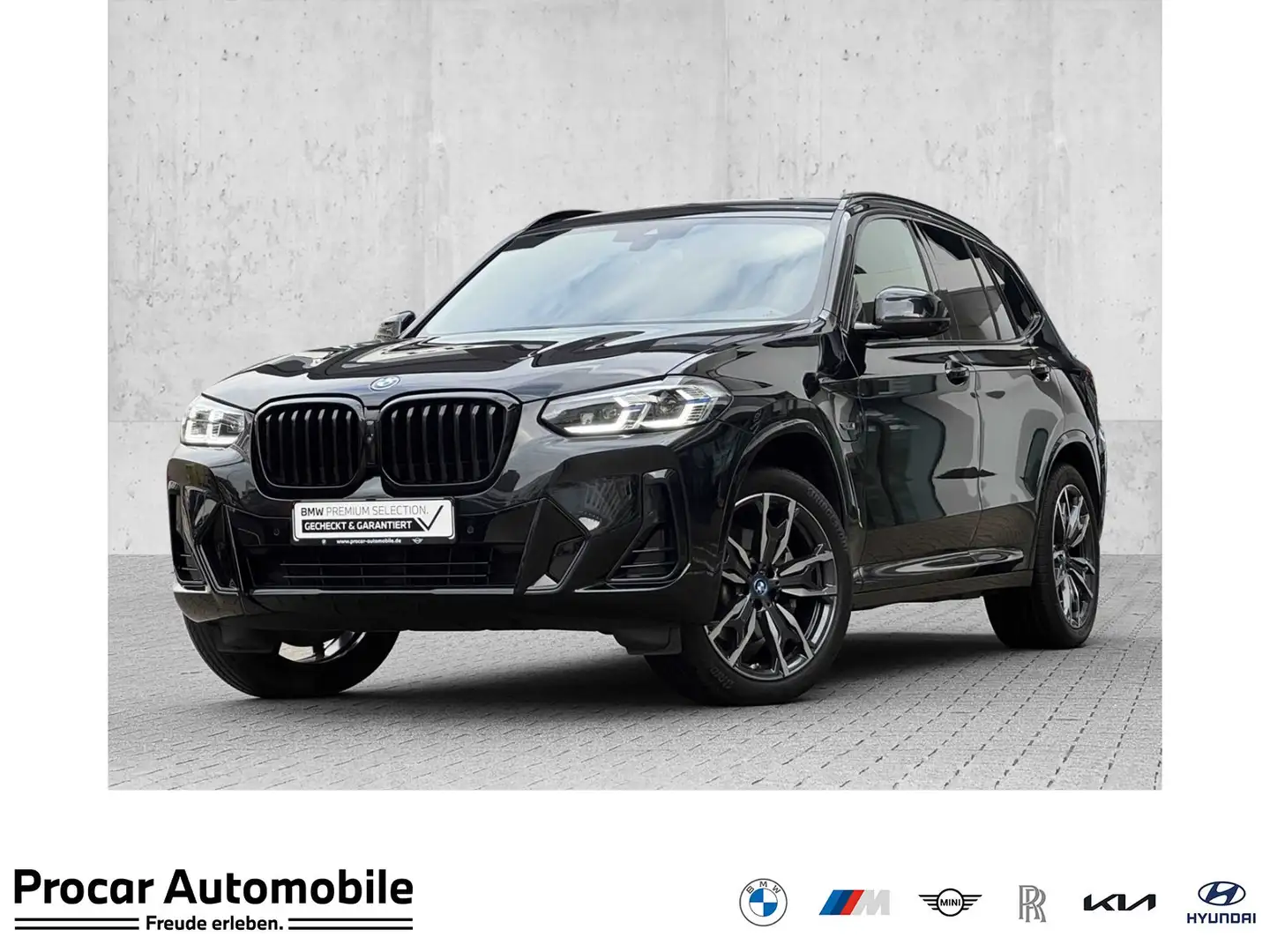 BMW X3 xDrive30e M Sport Laser AHK DA PA+ HuD HiFi Schwarz - 1
