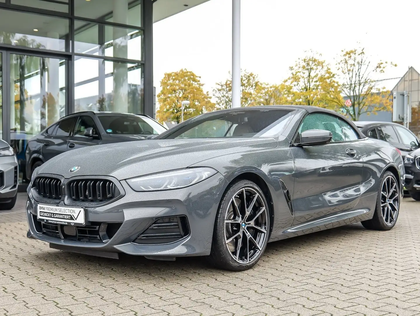 BMW 840 d xDrive Cabrio M Sport HUD ACC 360°KAM RFK Grau - 2