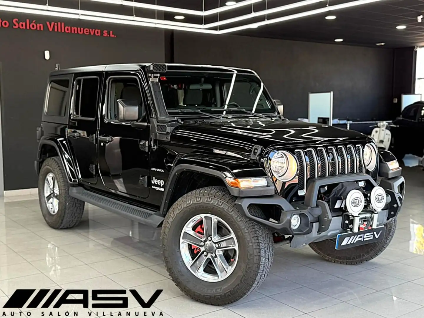 Jeep Wrangler Todoterreno Manual de 5 Puertas Negro - 1