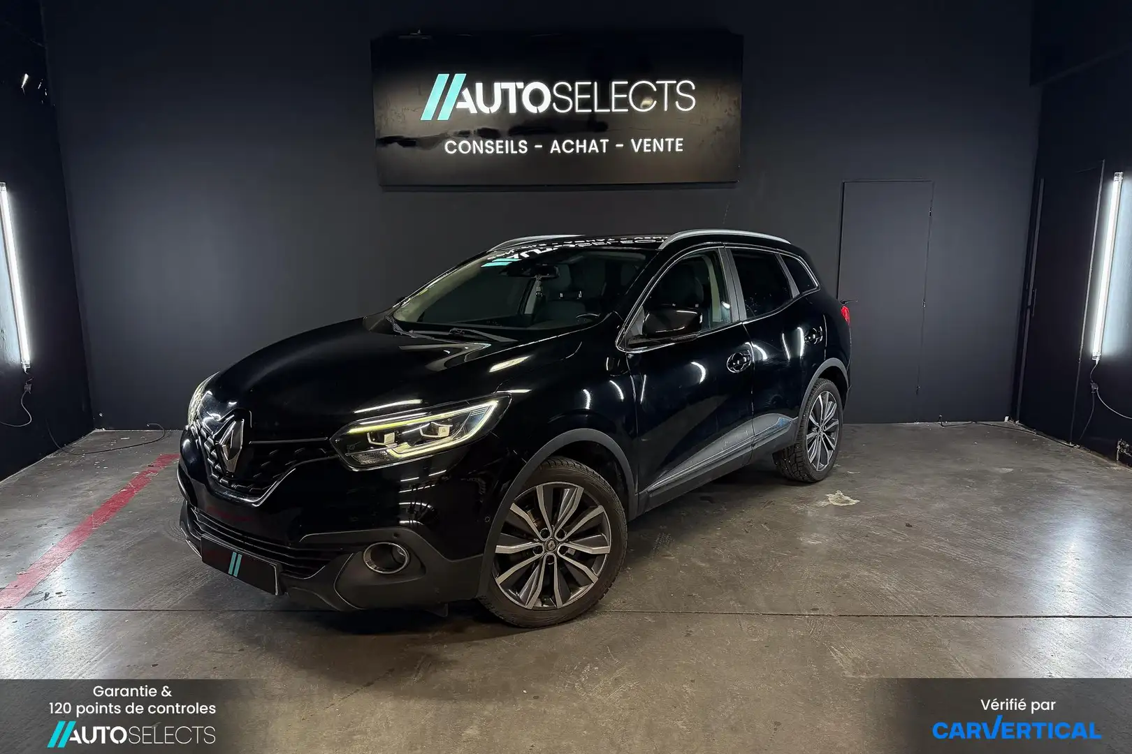 Renault Kadjar Intens 1,5 DCI 110cv EDC | Carvertical Disponible  Negro - 1