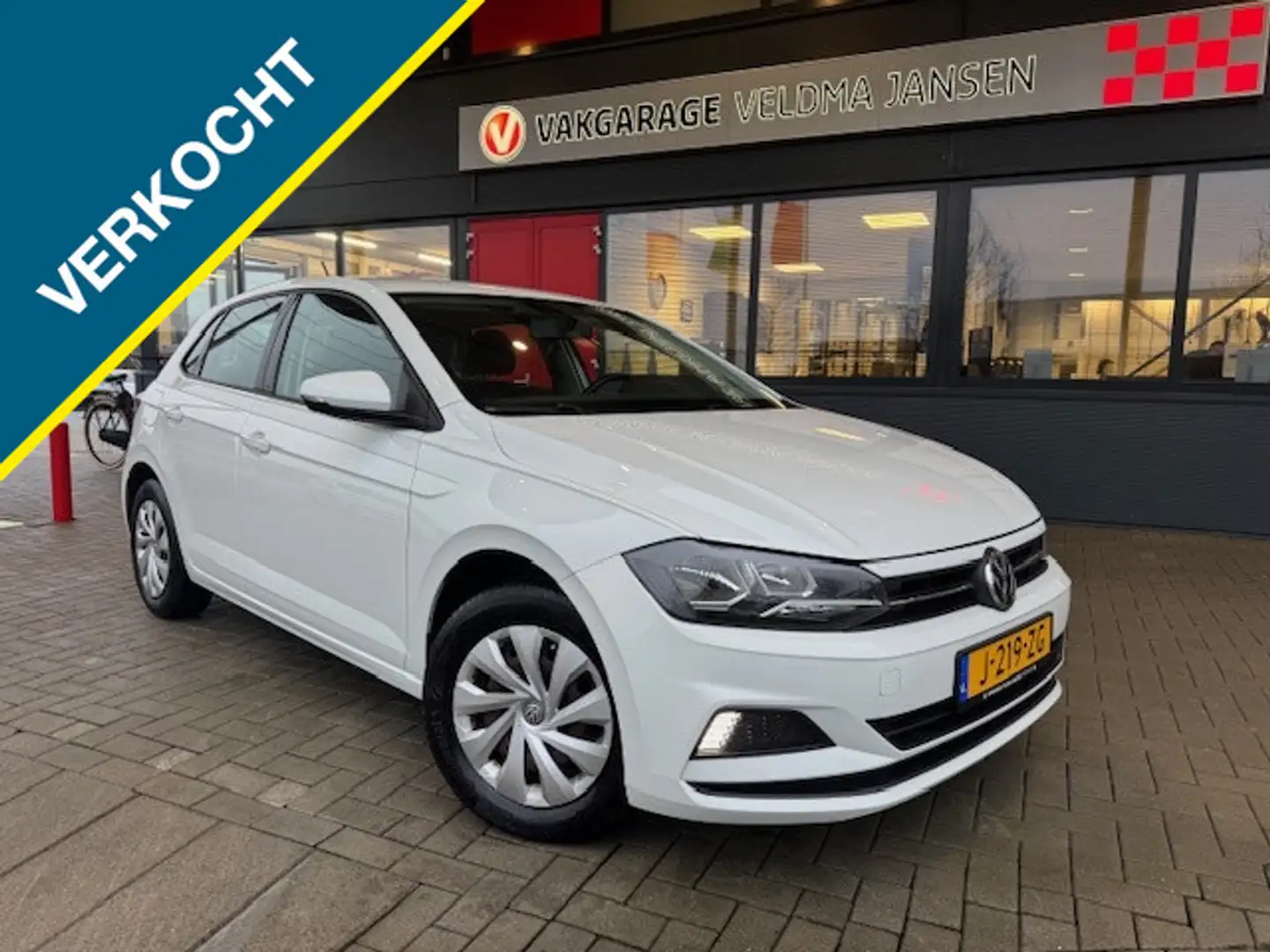 Volkswagen Polo VERKOCHT! 1.0 TSI 95 PK COMFORTLINE 5-DRS. 1e EIG. Wit - 1