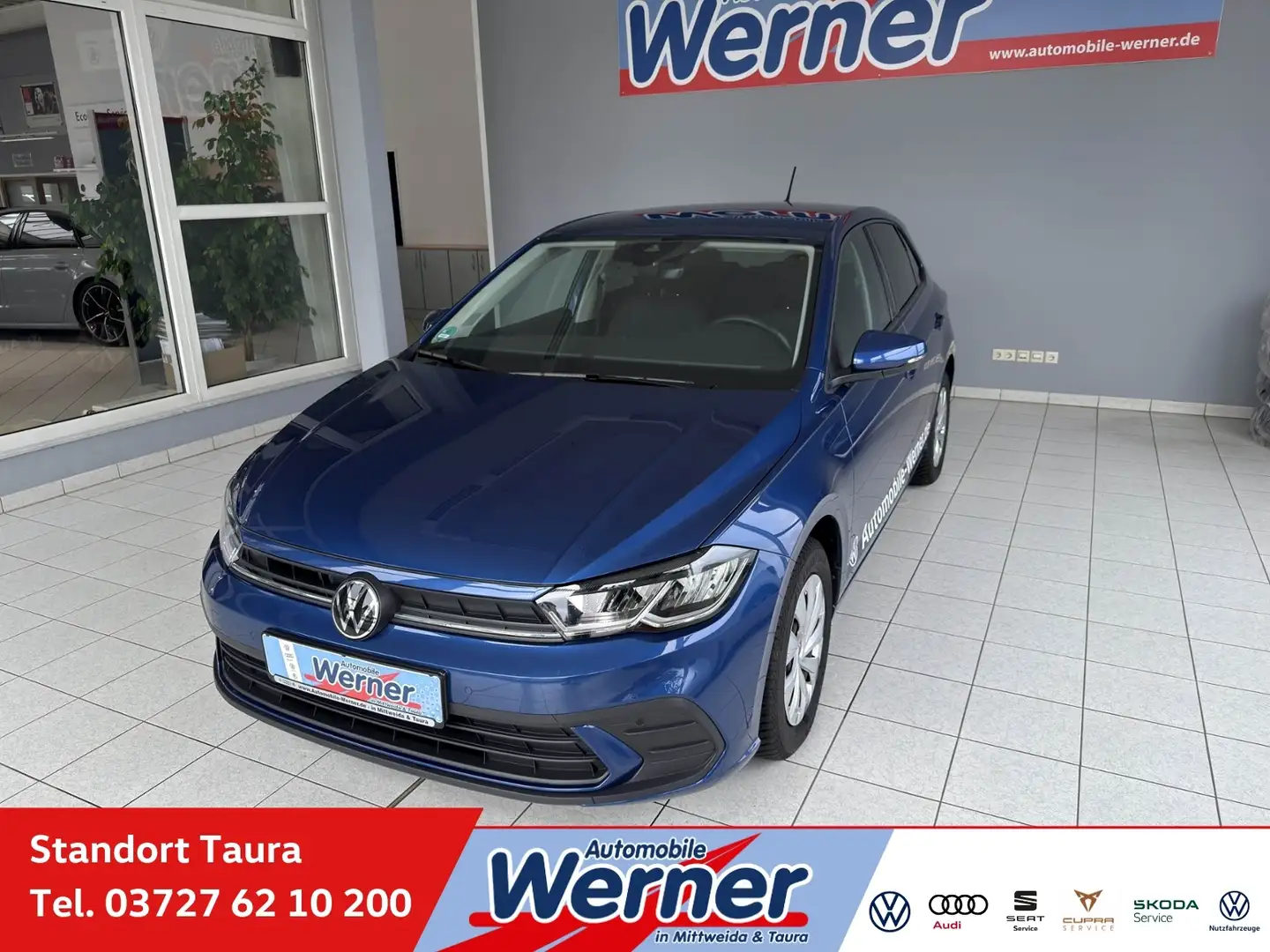 Volkswagen Polo Life 1.0TSI LED Navi Sitzh Blau - 1