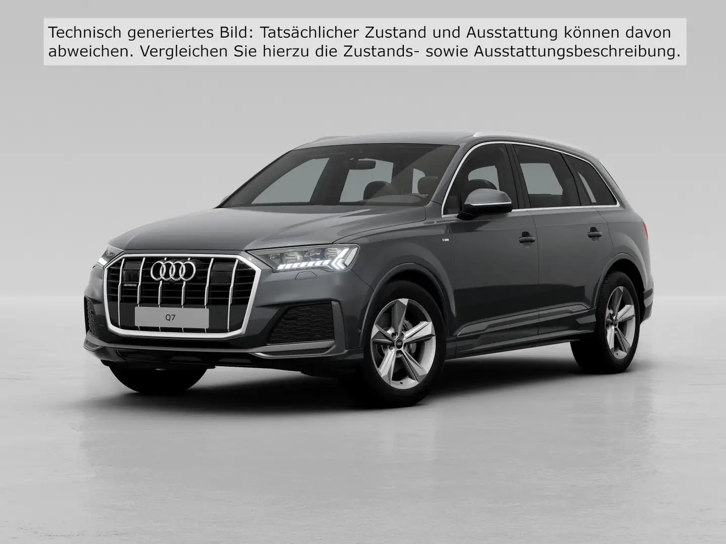 Audi Q7 50 TDI Q 2x S LINE HD-MATRIX ASSIST KAMERA AH Grau - 2