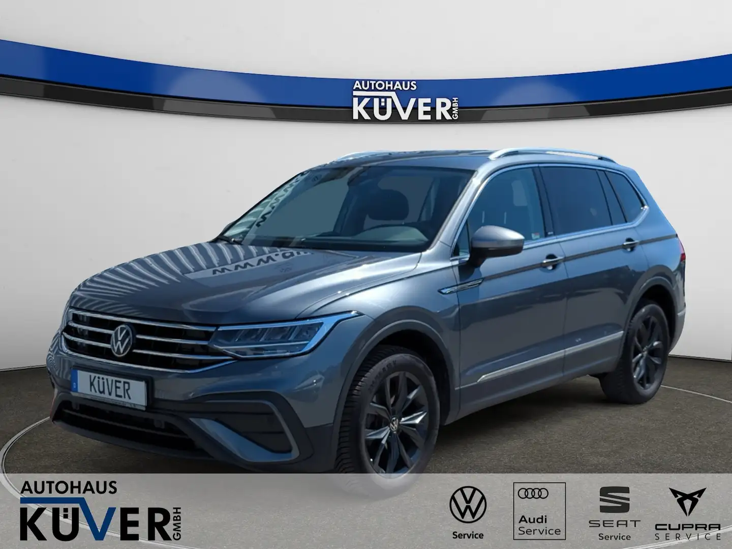 Volkswagen Tiguan Allspace Move 1,5 TSI DSG Navi+ACC+AHK Grau - 1