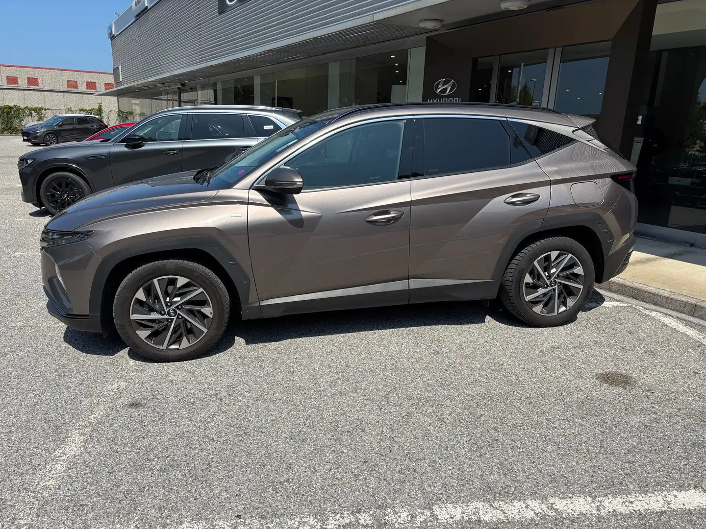 Hyundai TUCSON 1.6 Crdsi 48V mild hybrid xline 136 cv Bronzo - 2
