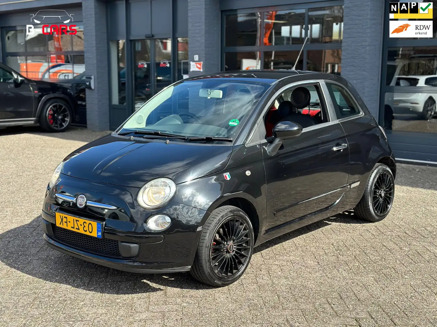 Fiat 500 1.2 Pop Airco|City|Nap Noir - 1
