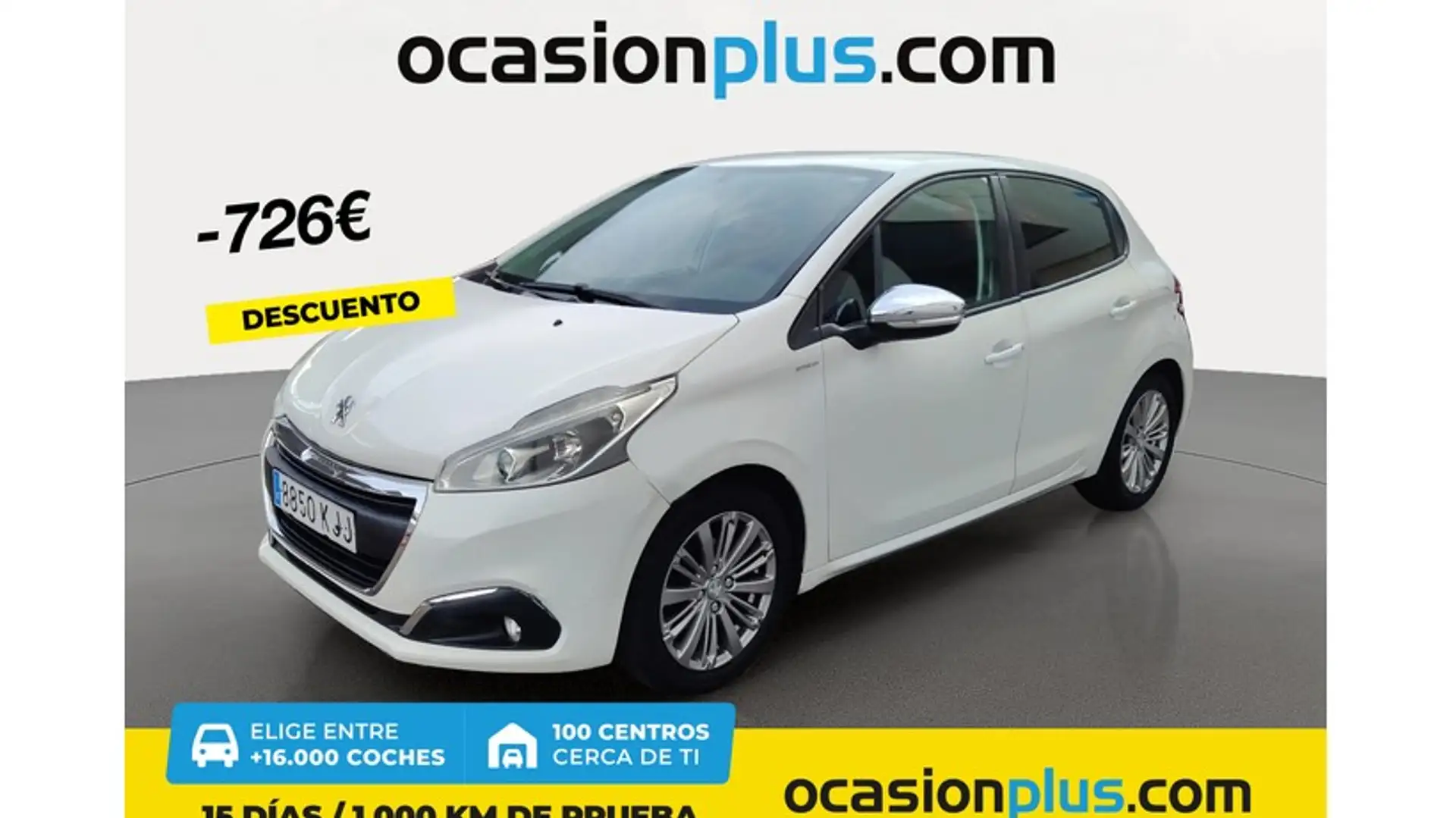 Peugeot 208 1.2 PureTech S&S Style 82 Wit - 1