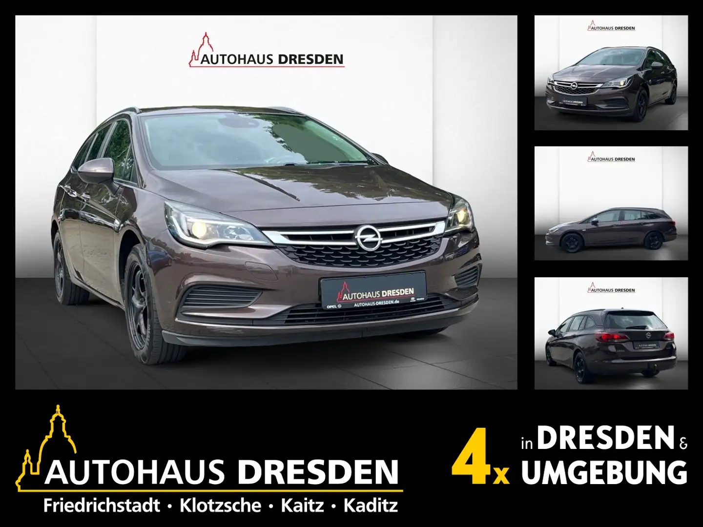 Opel Astra K Sports Tourer 1.4 Turbo WINTER-PAKET Bruin - 1