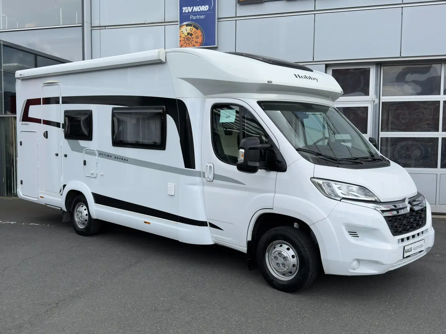 Hobby T65 HKM OptimaOnTour*AHK*TV/SAT*Navi/RFK*Markise Wit - 2