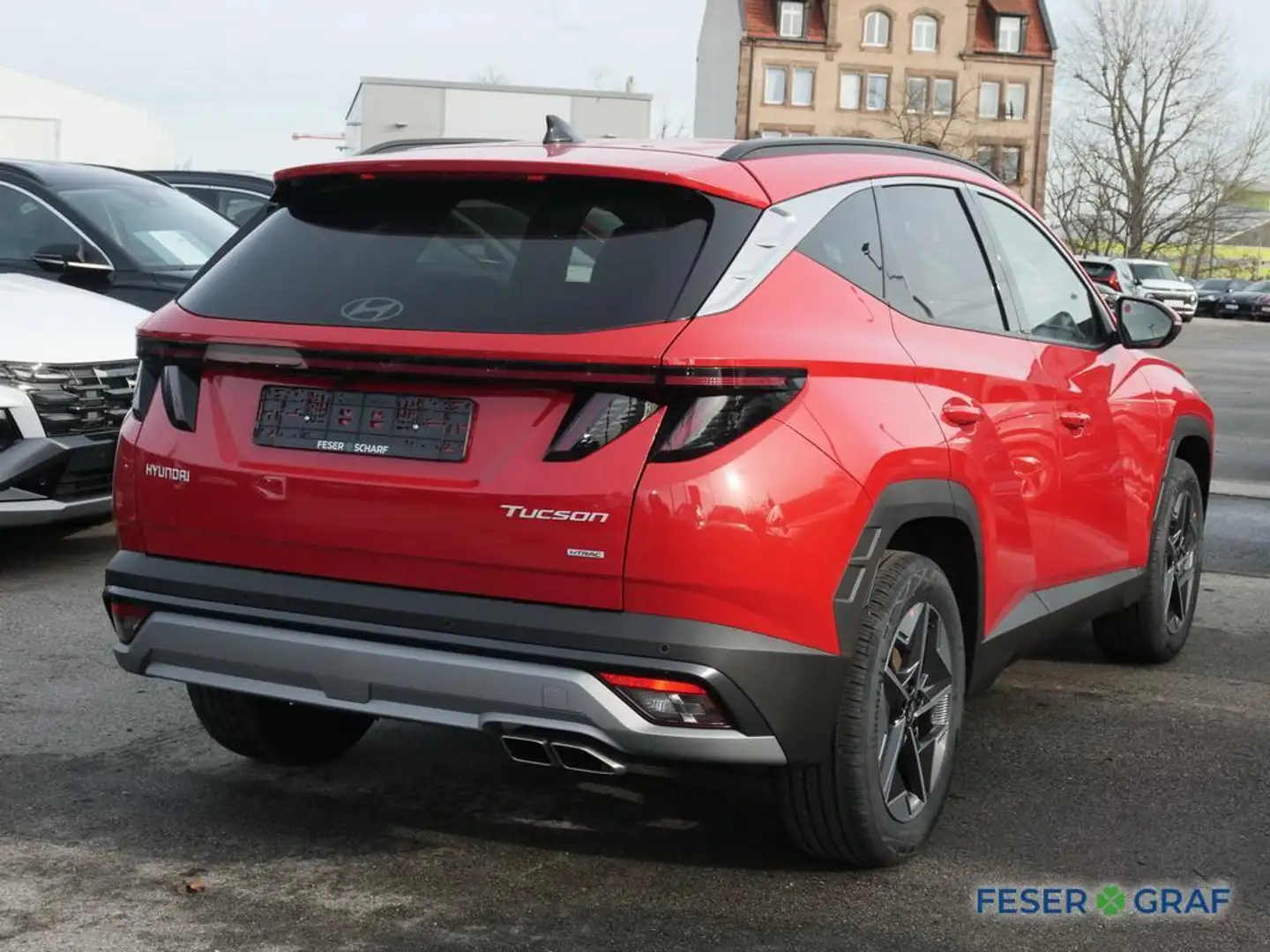 Hyundai TUCSON TREND NAVI KAMERA ALLRAD LED SHZ LHZ Rood - 2