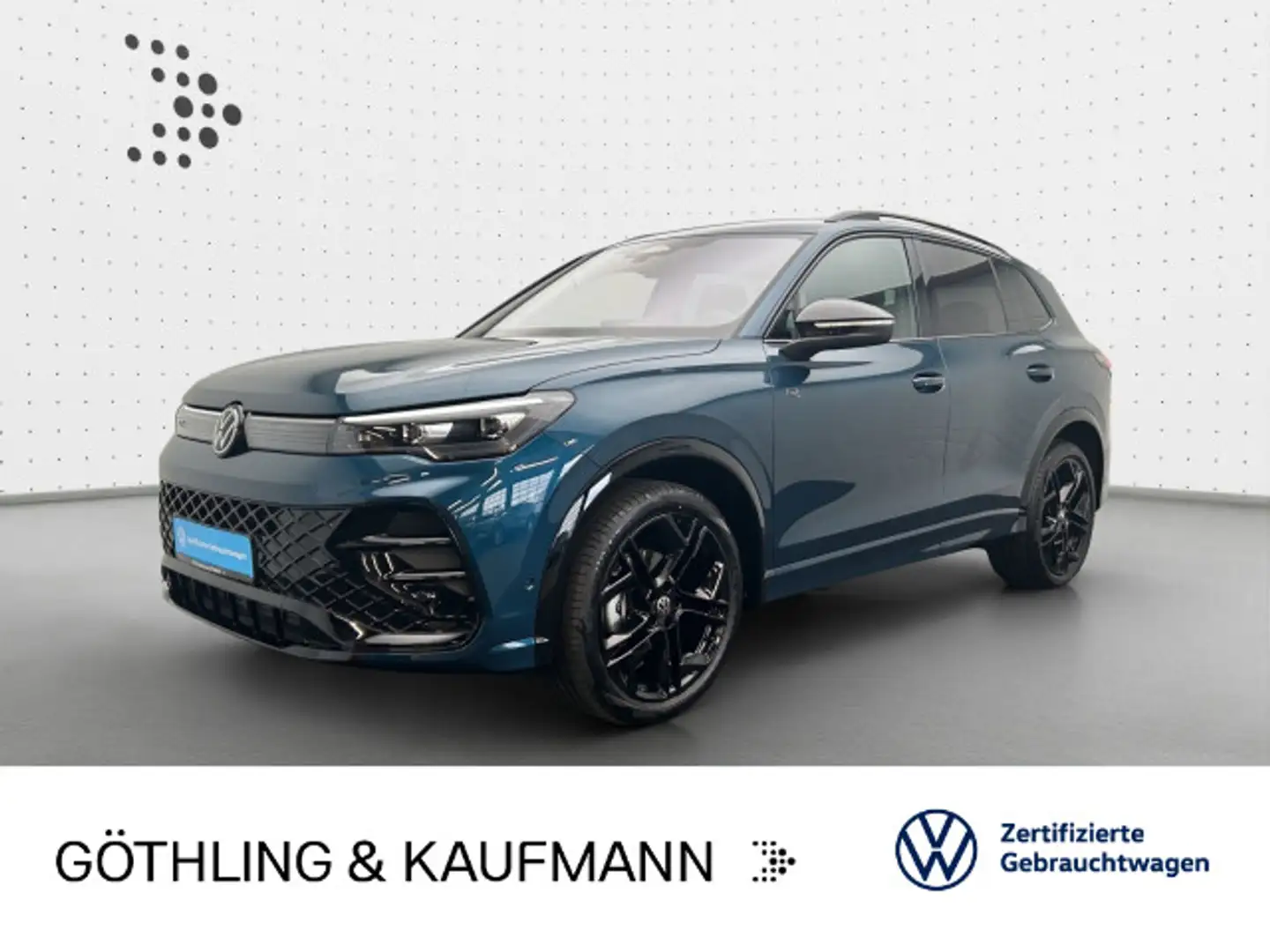 Volkswagen Tiguan R-Line 1.5 eTSI*NAVI*LEDER*AHK*DCC*HUD*20 Blau - 1