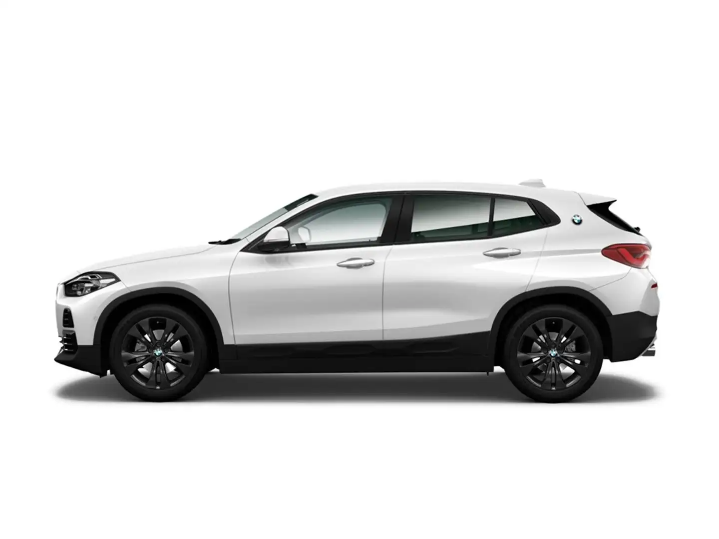 BMW X2 sDrive18d A Navi SHZ ParkAss DAB adLED 2-Z-Klimaau Weiß - 2