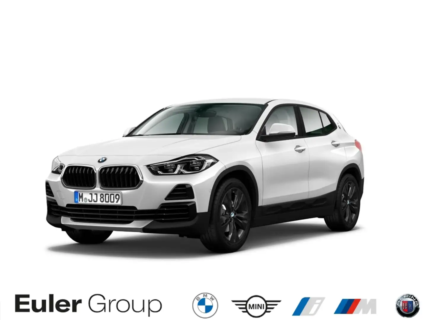BMW X2 sDrive18d A Navi SHZ ParkAss DAB adLED 2-Z-Klimaau Weiß - 1