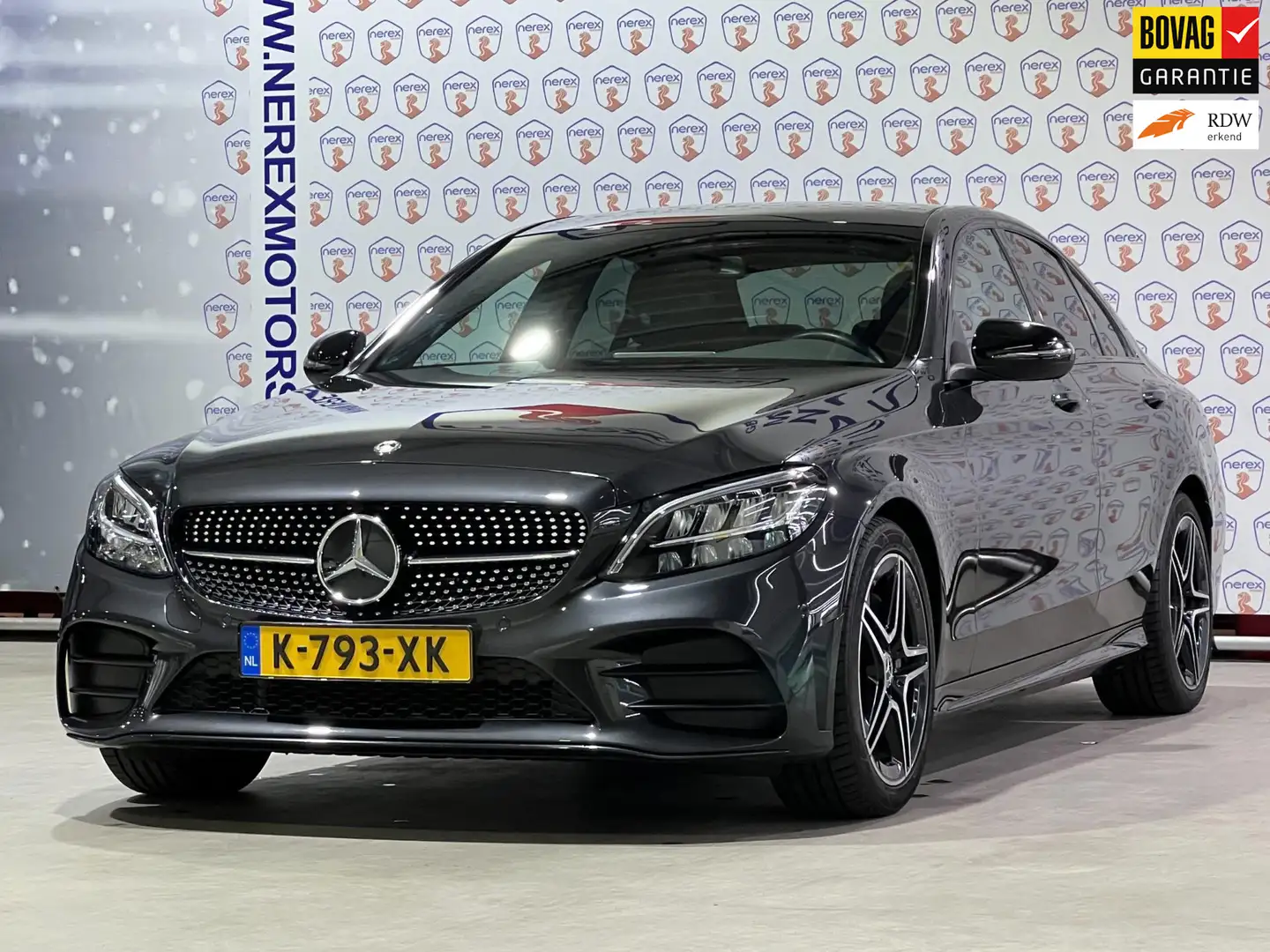 Mercedes-Benz C 180 Business Solution AMG/PANO/CAMERA/TREKHAAK/APPLE C Grijs - 1