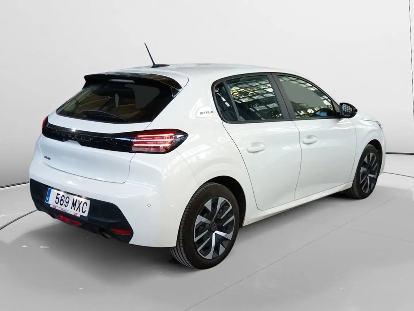 Peugeot 208 1.2 Puretech S&S Style 100 Blanco - 2