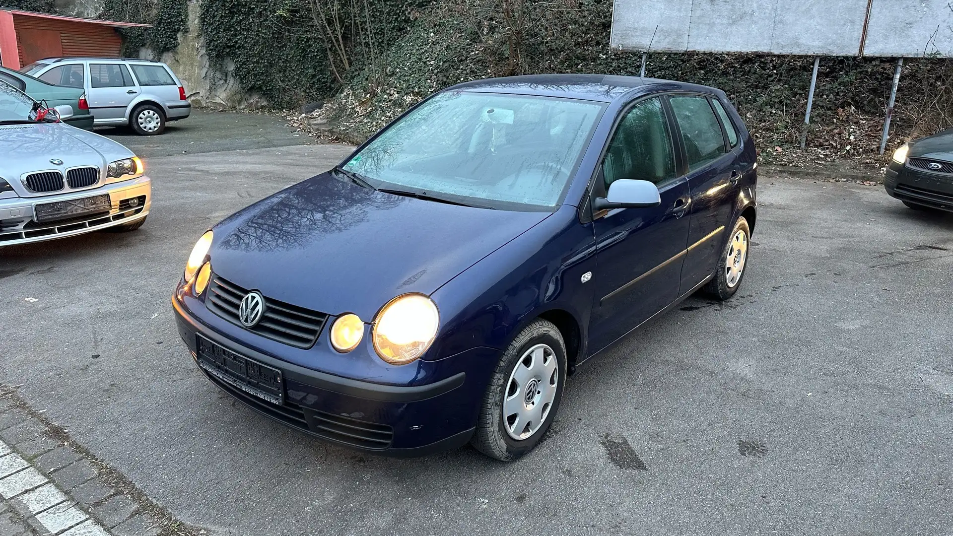 Volkswagen Polo 1.2*Klima*TÜV AU NEU*Zentral*El Fenster*Euro4 Blau - 1
