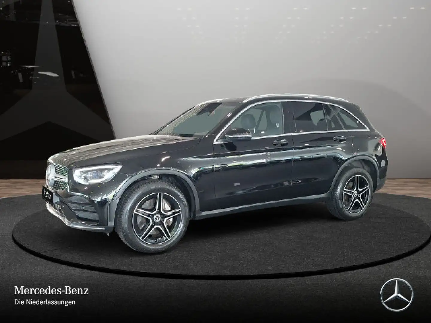 Mercedes-Benz GLC 300 e 4M AMG+PANO+AHK+MULTIBEAM+KAMERA+SPUR+9G Noir - 2