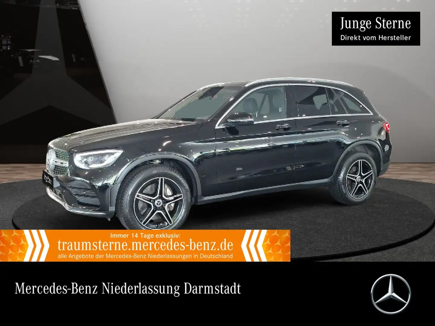 Mercedes-Benz GLC 300 e 4M AMG+PANO+AHK+MULTIBEAM+KAMERA+SPUR+9G Noir - 1