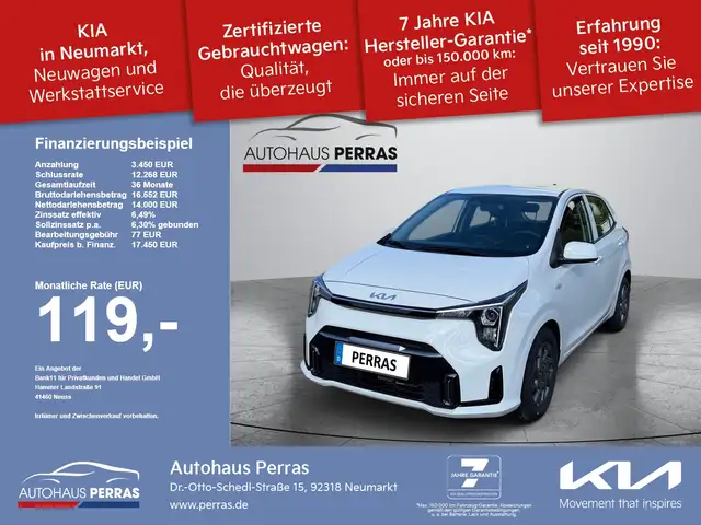 Kia Picanto PE2 1.0 GDI AMT VISION SHZ+LM+PDC+AUT