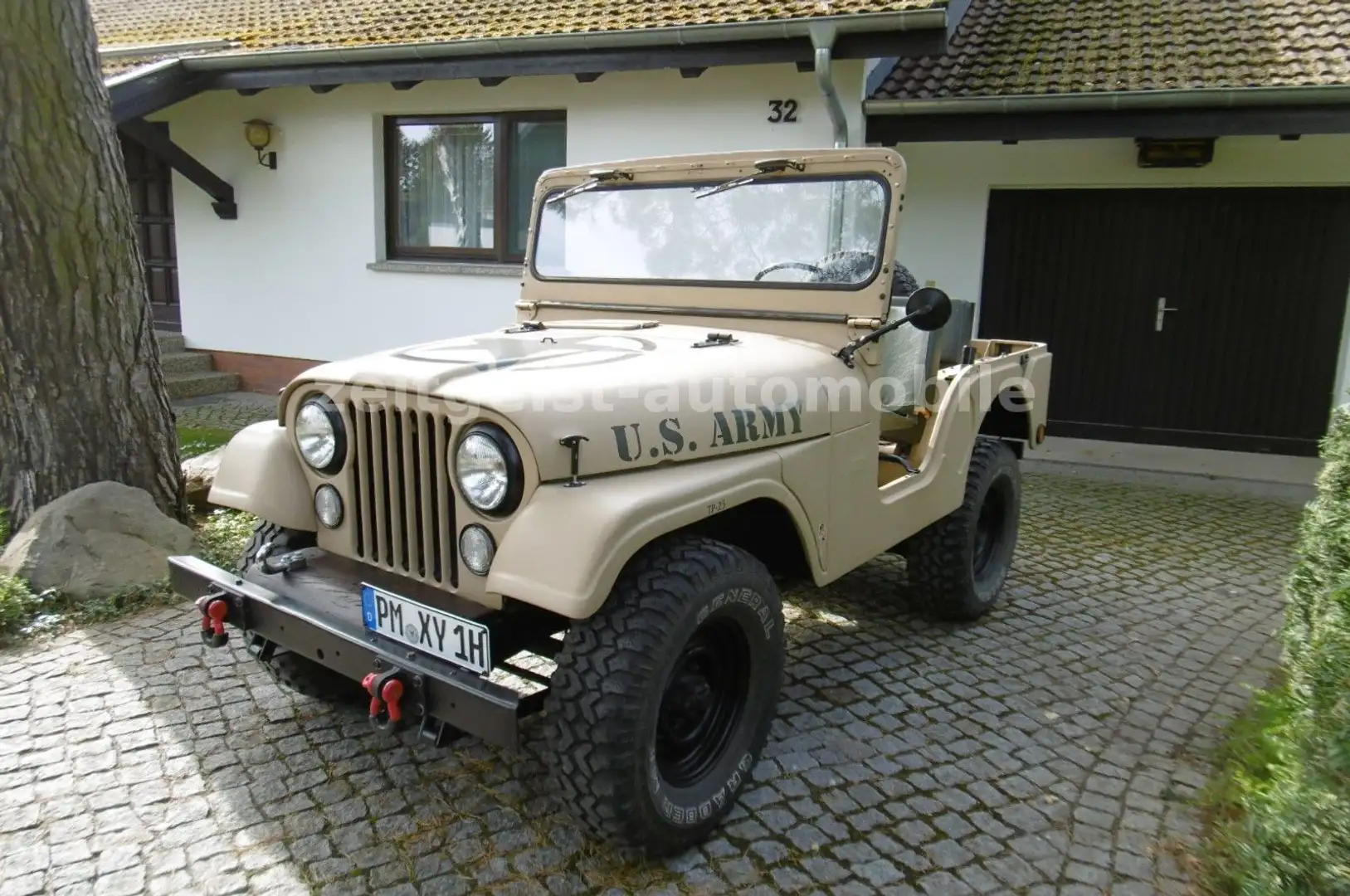 Jeep Willys M38A-1 (CJ5) NEUER MOTOR*TÜV NEU*H-KENNZ* Beige - 2