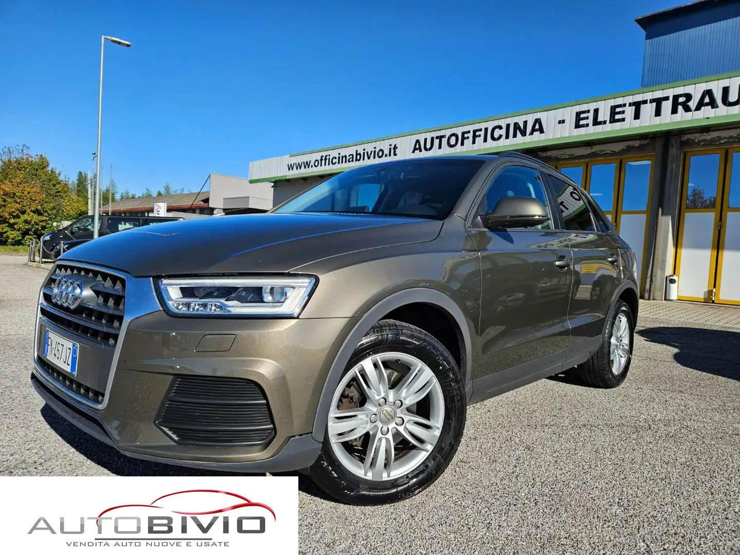 Audi Q3 2.0 TDI 150 CV Design/UNICOPROPRIETARIO Brun - 2