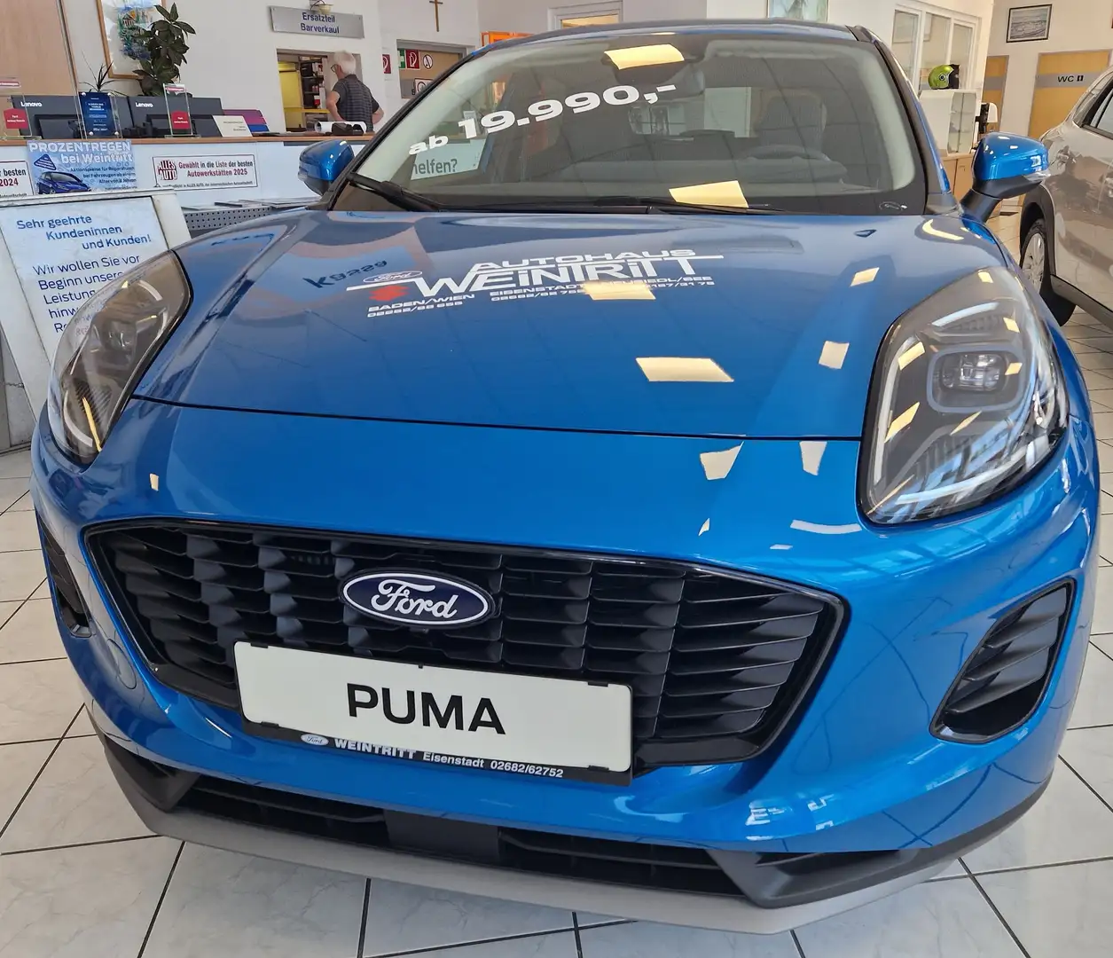 Ford Puma Titanium LP: € 30.050.- Blau - 2