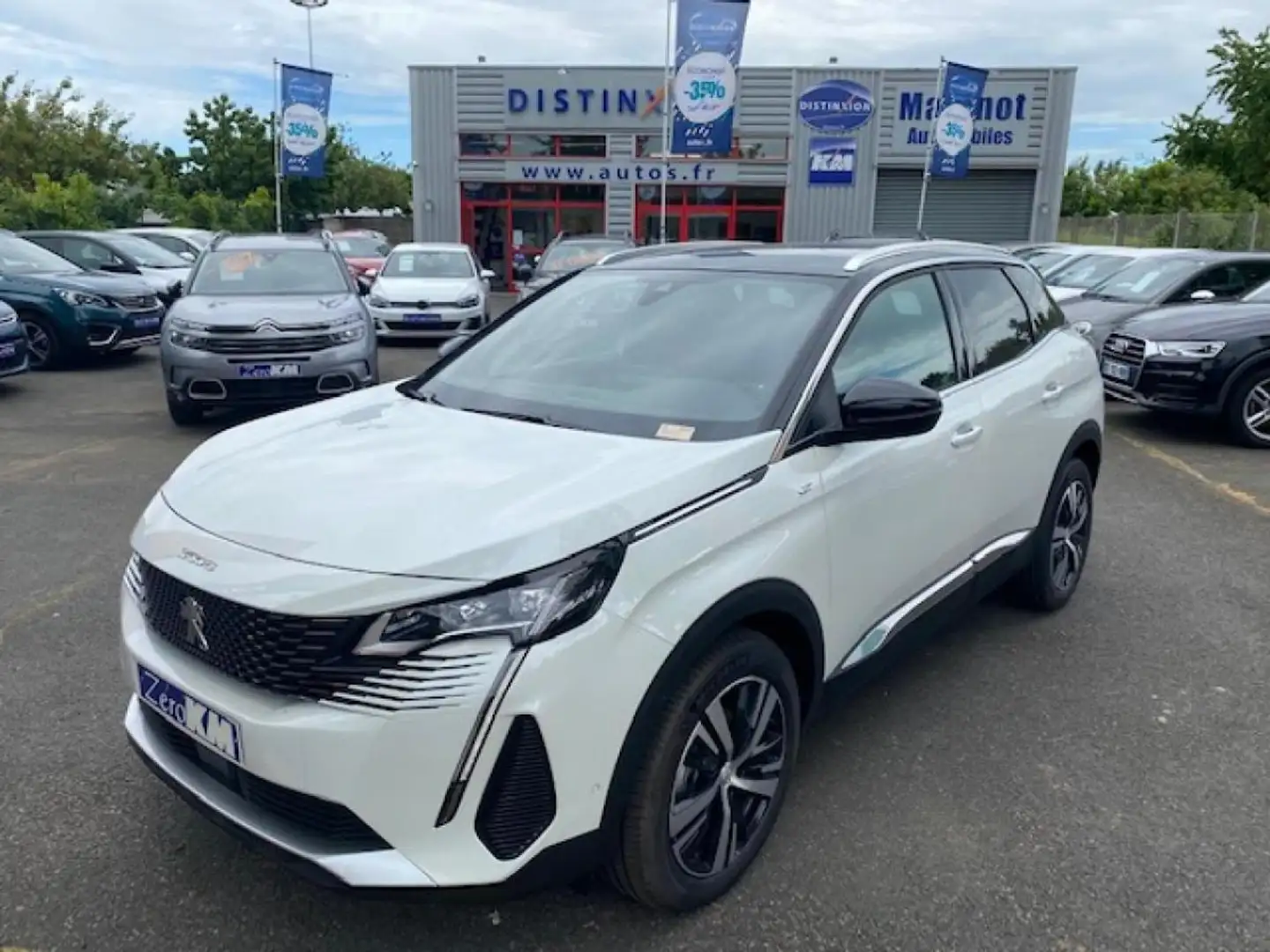 Peugeot 3008 1.2i 12V S\u0026S - 130 - EAT8 - GT Blanc - 1