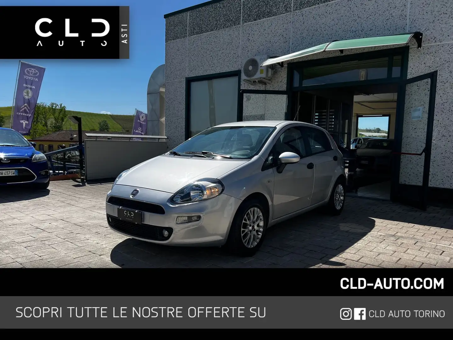 Fiat Punto Punto 5p 1.3 mjt II 16v Street eco s Plateado - 1