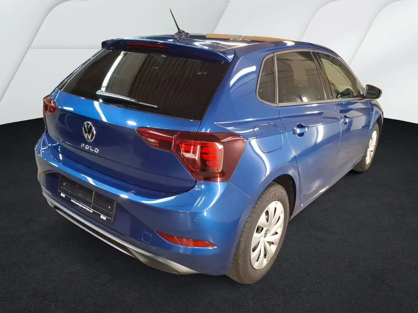 Volkswagen Polo Life 1.0 TSI*NAVI*IQ-Drive*PDC*SHZ*LED*Virt Blau - 2