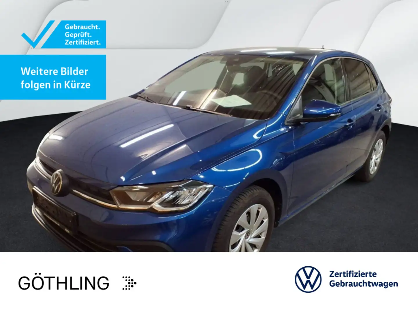 Volkswagen Polo Life 1.0 TSI*NAVI*IQ-Drive*PDC*SHZ*LED*Virt Blau - 1