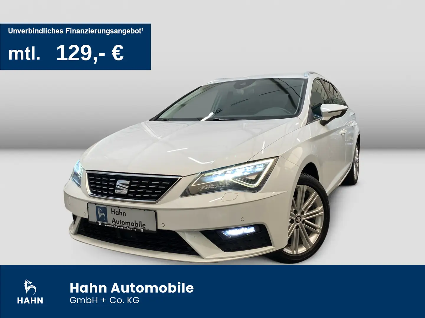SEAT Leon Sportstourer 1.5 TSI Xcellence AHK Navi ACC Weiß - 1